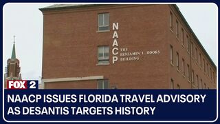 NAACP issues Florida travel advisory as DeSantis targets history