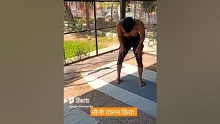 It cleanes your intestine & improve digestive system #yoga #dharmayoga #ytstudio