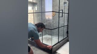 Bathroom Shower Update with InstaTrim - The Original Flexible Trim