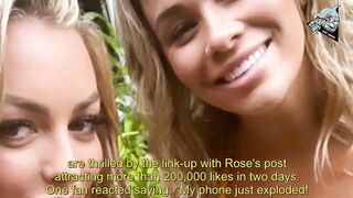 Paige VanZant and Mandy Rose strip down to lingerie for sexy pics as fans say ‘this may be the ...