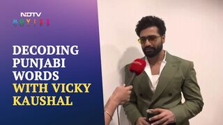 NDTV At IIFA: Vicky Kaushal Takes The Punjabi Slang Challenge