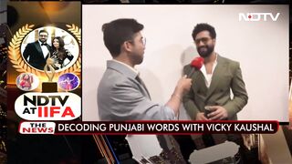 NDTV At IIFA: Vicky Kaushal Takes The Punjabi Slang Challenge