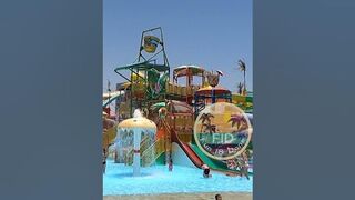 Hurghada - مدينة الغردقة # AquaPark IN Aladdin Beach Resort #shorts