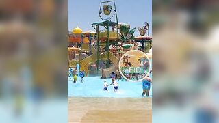 Hurghada - مدينة الغردقة # AquaPark IN Aladdin Beach Resort #shorts