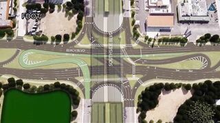 New traffic pattern begins on intersection of Beach and Southside Boulevard