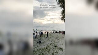 5:46pm @Station 1???? Boracay island ????️ Main White Beach????