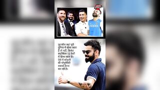 Virat Kohli reach 250 millions followers on Instagram #viratkohli #instagram #cristiano #messi