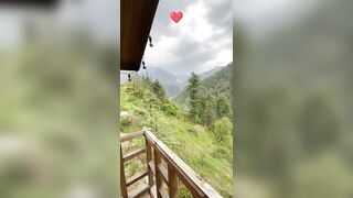 Wait for the view❣️ #traveling #jannat #treehouse #travel #view