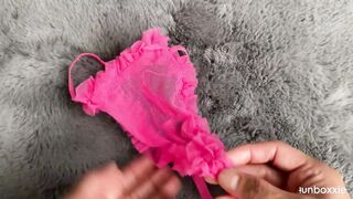 Sexy Women Lingerie Sheer Lace See Through G-String Panty! Unboxxie Sexy Lingerie Collection!