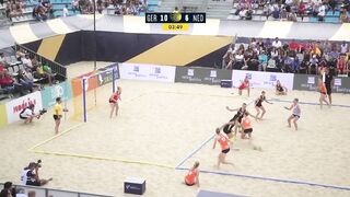 HIGHLIGHTS | GOLD medal match | WOMEN | EHF Beach Handball EURO 2023