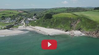 Sea Glass Hunting Adventure at Pentewan Beach, Cornwall UK | Spring 2023