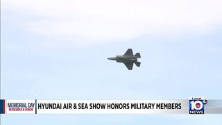 Large crowds enjoy Air & Sea Show in Miami Beach for Memorial Day holiday weekend