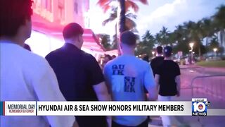 Large crowds enjoy Air & Sea Show in Miami Beach for Memorial Day holiday weekend