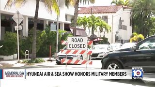 Large crowds enjoy Air & Sea Show in Miami Beach for Memorial Day holiday weekend