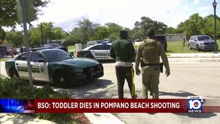 Investigation ongoing after toddler dies in Pompano Beach shooting