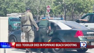 Investigation ongoing after toddler dies in Pompano Beach shooting