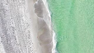 Naples Beach By Drone, Gordon's Pass, Naples, Florida