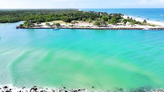 Naples Beach By Drone, Gordon's Pass, Naples, Florida