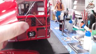 Model Mania Agora Models Routemaster Bus - new roof panel received.