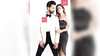 Bollywood actors and his wife age diffrance #shortsvideo #bollywood #celebrity #sahrukhkhan