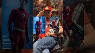 Celebrity and #actor #grantgustin aka the #cw #flash himself as #spiderman ?