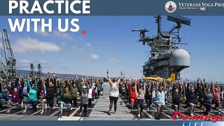 Veterans Yoga Project to take over USS Lexington flight deck June 3