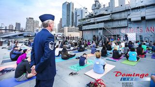 Veterans Yoga Project to take over USS Lexington flight deck June 3