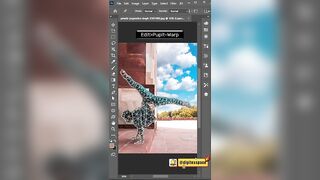 Make a person or object flexible in photoshop