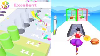 Juice Run Vs Twerk Race - All Levels Gameplay Android iOS New Video @aadizone11