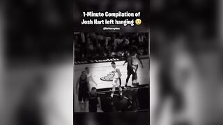 1-Minute Compilation of Josh Hart left hanging