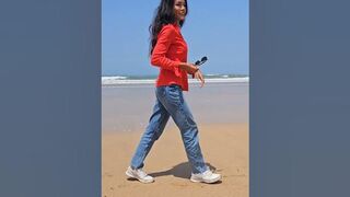 cute stray dogs on the beach #iftanebeach #essaouira #beach #simpleoutfit #niceday #travel