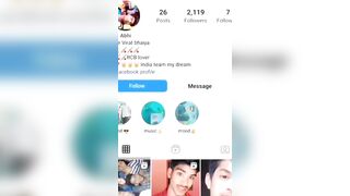 Virat Kohli follow random Instagram influencer ???? #viratkohli #cricket #viral #shorts