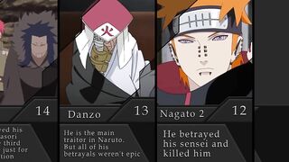 Top 20 Betrayals in Naruto Anime