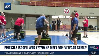 Veteran Games: British and Israeli vets engage in healthy competition