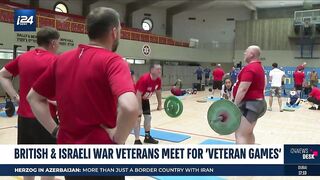 Veteran Games: British and Israeli vets engage in healthy competition