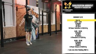 Qualification workout BIG SUMMER GAMES 2023 - CrossFit Licenced Event