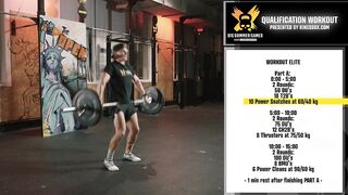 Qualification workout BIG SUMMER GAMES 2023 - CrossFit Licenced Event