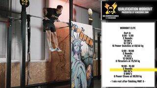 Qualification workout BIG SUMMER GAMES 2023 - CrossFit Licenced Event