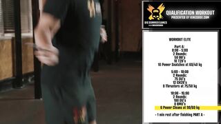 Qualification workout BIG SUMMER GAMES 2023 - CrossFit Licenced Event