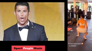 Georgina Rodriguez Twerk session & Cristiano Ronaldo reaction #georginagio #dance #twerk #cr7