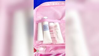 Organising & packing makeup for travel systematically????????????????????/#shortfeed #travelpacking