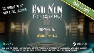 THIEVING RAT ???? EVIL NUN: THE BROKEN MASK ???? Official TRAILER