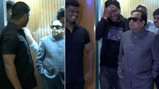 Brahmanandam Super Fun With Bouncers @ Unstoppable Trailer Launch | Manastars