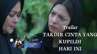 Trailer TAKDIR CINTA YANG KUPILIH HARI INI #takdircintayangkupilihmalamini #sctv #jenov