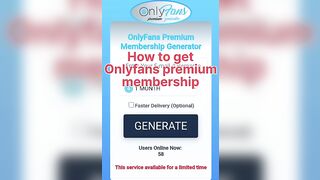 How to get onlyfans premium membership free #onlyfans #sexy #sexygirl #lesbian #hotgirl #twerk