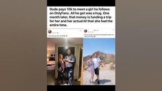 Dude pays 10k to meet a girl he follows on Onlyfans