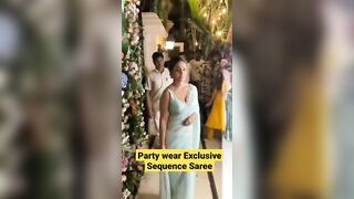 Exclusive party wear sequence saree collection || celebrity saree collection || sequence saree haul