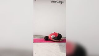 Today's yoga practice [ योगाभ्यास ] #trending #yogapractice #shorts