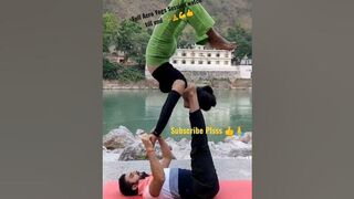 Full acro yoga session ???????? watch n subscribe pls ???????? #acro #acroyoga #yoga #yogafitness #fitness #10k