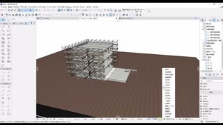 Flexible 4D simulation system for Archicad